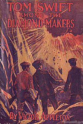 Tom Swift Among The Diamond Makers Full Color Cover Art