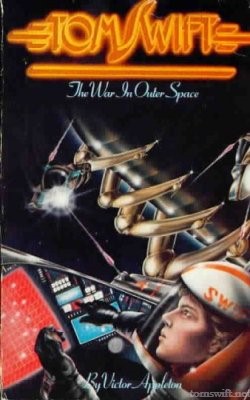 Tom Swift III The War In Outer Space Cover Art