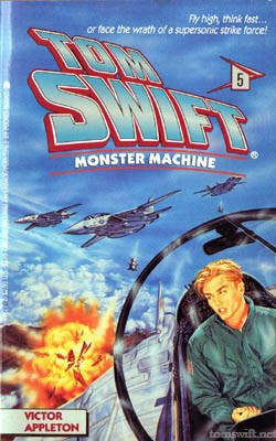 Tom Swift IV Monster Machine Cover Art