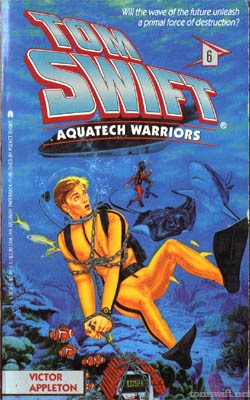 Tom Swift IV Aquatech Warriors Cover Art
