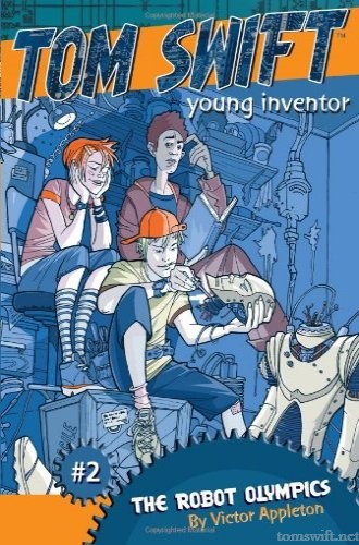 Tom Swift Young Inventor #2 The Robot Olympics Cover Art
