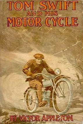 Tom Swift And His Motor Cycle Duotone Cover Art