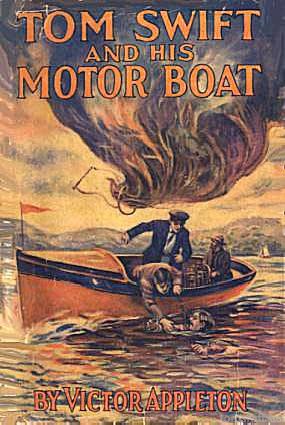 Tom Swift And His Motor Boat Full Color Cover Art