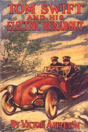 Tom Swift And His Electric Runabout Full Color Cover Art