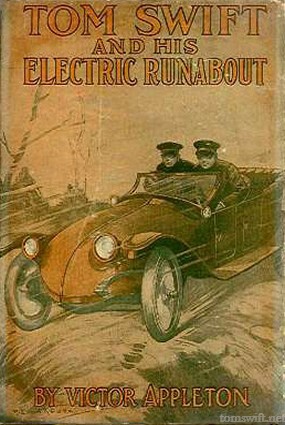 Tom Swift And His Electric Runabout Duotone Cover Art
