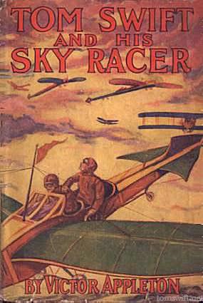 Tom Swift And His Sky Racer Cover Art