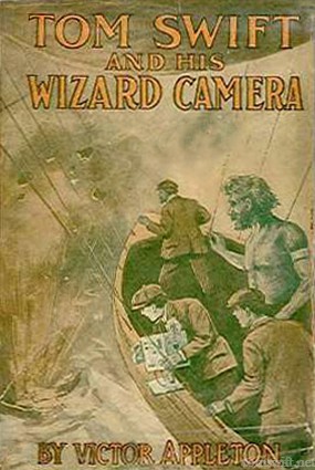 Tom Swift And His Wizard Camera Duotone Cover Art