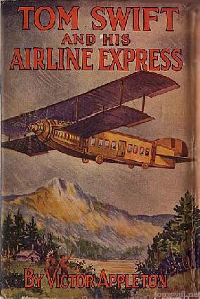Tom Swift And His Airline Express Cover Art