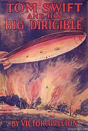 Tom Swift And His Big Dirigible Cover Art