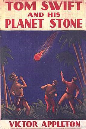 Tom Swift And His Planet Stone Cover Art